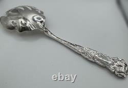 Alvin Sterling Silver Serving Set Bridal Rose Antique C. 1903