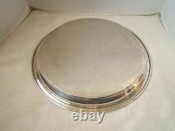 Alvin Sterling Silver Tray 14 Round