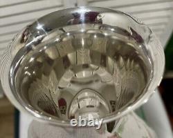 Alvin Sterling Silver Water Goblet S249 Goblet 6 1/2 Tall EIGHT (see Details)