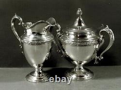 Alvin Sterling Tea Set c1920 ROMANTIQUE