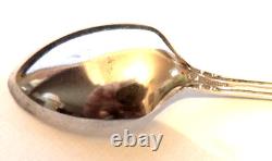 Alvin Sterling Tea Spoons Morning Glory 1909 6 pieces