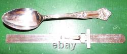 Alvin Sterling Tea Spoons Morning Glory 1909 6 pieces