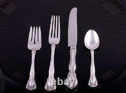 Alvin Sternig Silver Chateau Rose Flatware Set for 4 service 16 pieces