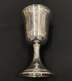 Alvin Vintage #S250 Sterling Silver Water Wine Goblet