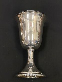 Alvin Vintage #S250 Sterling Silver Water Wine Goblet