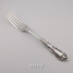 Alvin Vivaldi Sterling Silver Place Fork 7 1/2 No Monograms