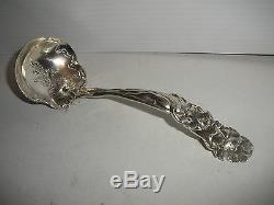 Antique 1902 Raphael By Alvin Sterling Silver Cream Or Gravy Ladle Art Nouveau