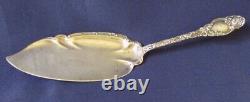 Antique Alvin 1902 Sterling Silver Fish Server Monterey Fancy Scrolls 10 1/8