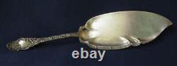 Antique Alvin 1902 Sterling Silver Fish Server Monterey Fancy Scrolls 10 1/8