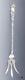 Antique Alvin Bridal Rose 1903 Sterling Silver Lettuce Serving Fork 9 1/8