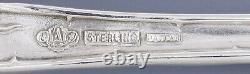 Antique Alvin Bridal Rose 1903 Sterling Silver Lettuce Serving Fork 9 1/8