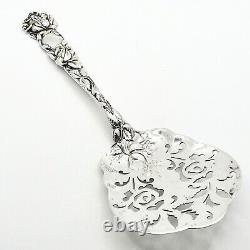 Antique Alvin Bridal Rose Sterling Silver Tomato Server 68gr