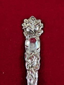 Antique Alvin Silver Co. Sterling Silver Bridal Rose 1903 Fork, Mammogram