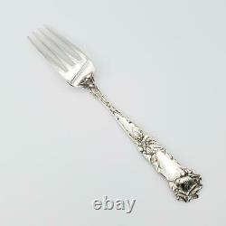 Antique Alvin Sterling Bridal Rose Dinner Fork (s) Mono A 7 ½