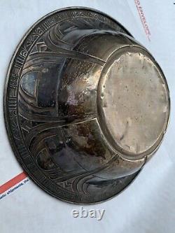 Antique Alvin Sterling Silver 9in Art Deco Bowl -7.5 oz Sterling