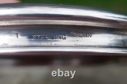 Antique Alvin Sterling Silver & Cut Crystal Dresser Jar