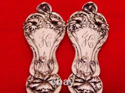 Antique Alvin Sterling Silver Majestic Massive Fish / Entree Serving Set NP-17