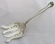 Antique Alvin Sterling Silver Raleigh Pierced Tines Asparagus Serving Fork