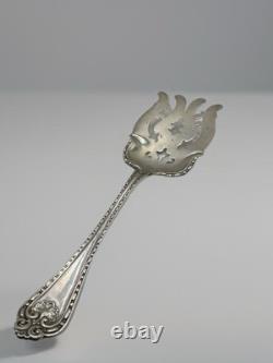 Antique Alvin Sterling Silver Serving Fork Wellington Pattern C. 1897