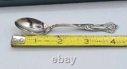 Antique Alvin Sterling Silver Set, 6 Tea Spoons in Original Box. Never Used
