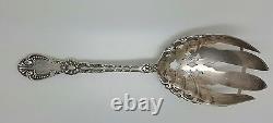 Antique Rare Alvin Orient Sterling Silver Salad Serving Spoon No Monogram