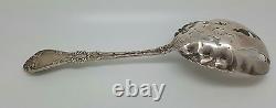 Antique Rare Alvin Orient Sterling Silver Salad Serving Spoon No Monogram