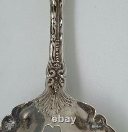 Antique Rare Alvin Orient Sterling Silver Salad Serving Spoon No Monogram