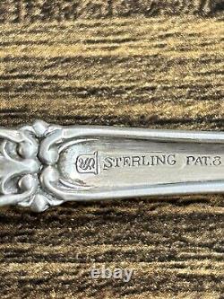 Antique Simons Alvin Solid Sterling Spoon