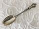 Antique Sterling Alvin Morning Glory 1909 Serving Spoon Floral Ornate Mono