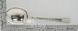Antique Sterling Silver 6 Set Chased Romantique 1933 By Alvin Cream Soup Spoons