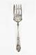 Antique Sterling Silver Alvin Fleur De Lis Cold Meat Fork