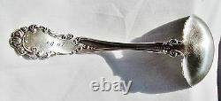 Antique Sterling Silver Gravy Ladle Edward VII Knight Armor Heraldry Art Nouveau