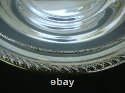 Antique Sterling Silver Round Vegetable Serving Bowl ALVIN S84 9 234 grms Solid