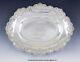 Antique C1896 Art Nouveau Alvin Sterling Silver Oval Dish/tray 13 X 10.5