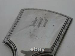 Antique/vintage Alvin Sterling Silver Dresser Set 5pc Set W Monogram