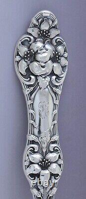 Art Nouveau Alvin Sterling Silver Orange Blossom Serving Scoop Spoon 9.25