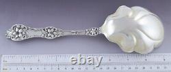 Art Nouveau Alvin Sterling Silver Orange Blossom Serving Scoop Spoon 9.25