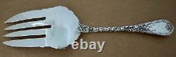 Art Nouveau Durgin Gorham Dauphin Sterling Large Serving Fork No Monogram