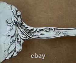 Art Nouveau Sterling Figural Alvin Raphael 7 7/8 Meat Serving Fork Heavy Old