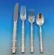 Avila By Alvin Sterling Silver Flatware Set For 8 Service 35 Pieces