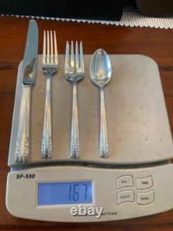 BIG 64 PC SET ALVIN CHAPEL BELLS STERLING SILVER FLATWARE 12 x 6 +3 SERVERS