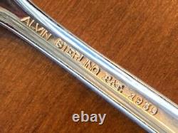 BIG 64 PC SET ALVIN CHAPEL BELLS STERLING SILVER FLATWARE 12 x 6 +3 SERVERS