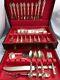 Beautiful Alvin Sterling Silver Flatware French Scroll Set Includes 65 Pieces