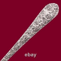 Bridal Bouquet by Alvin Sterling Silver 2 piece Salad Serving Set 8 7/8