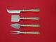 Bridal Bouquet By Alvin Sterling Silver Cheese Serving Set 4 Piece Hhws Custom