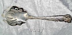 Bridal Rose 1903 ALVIN STERLING 9 1/4 Heavy SERVING FORK