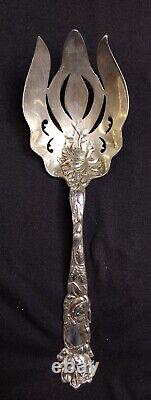 Bridal Rose (1903) by Alvin Sterling, Large Salad/Berry Serving Fork