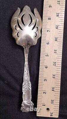 Bridal Rose (1903) by Alvin Sterling, Large Salad/Berry Serving Fork