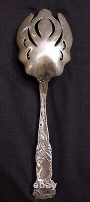 Bridal Rose (1903) by Alvin Sterling, Large Salad/Berry Serving Fork