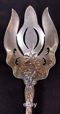 Bridal Rose (1903) by Alvin Sterling, Large Salad/Berry Serving Set 2 Piece